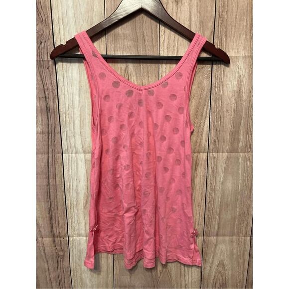 Joe Boxer Small pink babydoll tank top dots bow Y2K lounge sleep - Picture 5 of 5